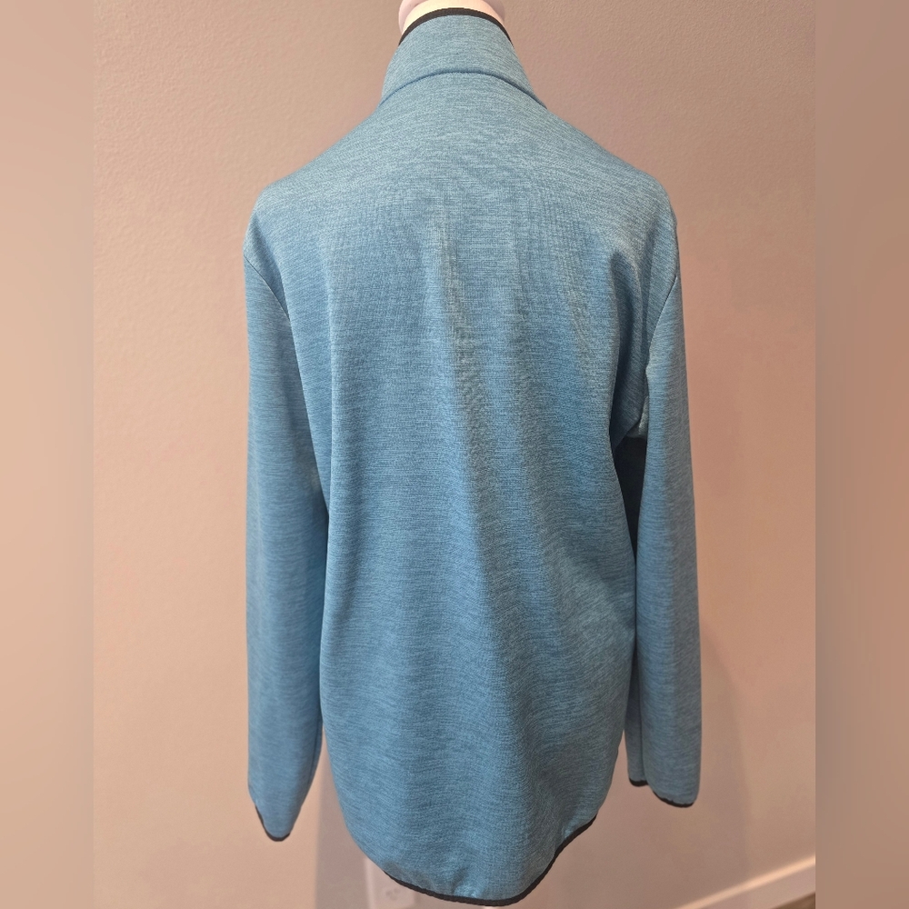 Under Armour Fleece Quarter Zip Pull Over Jacket Size Medium - Picture 3 of 5